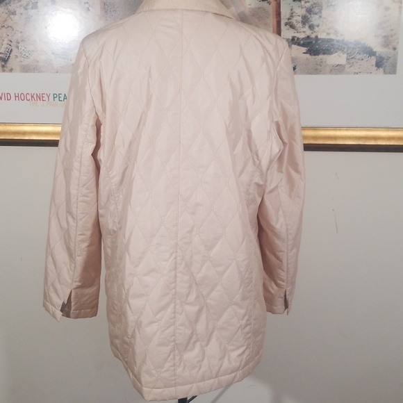 Jessica blush pink zippered quilt jacket. Size M - Picture 5 of 8